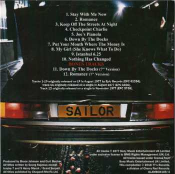 5CD/Set di cofanetti Sailor: The Albums 1974-78