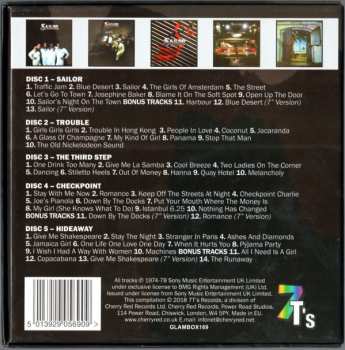 5CD/Set di cofanetti Sailor: The Albums 1974-78