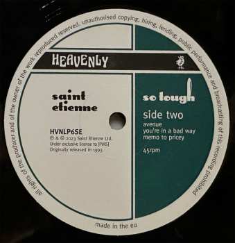 3LP/SP/Set di cofanetti Saint Etienne: So Tough LTD