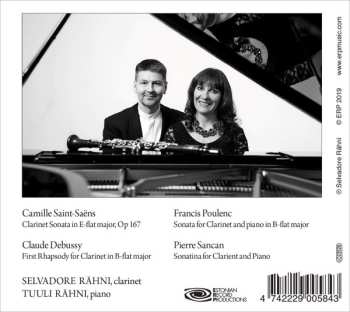 CD Claude Debussy: Première Rhapsodie: French Clarinet Music