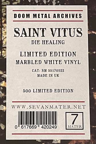 LP Saint Vitus: Die Healing CLR | LTD