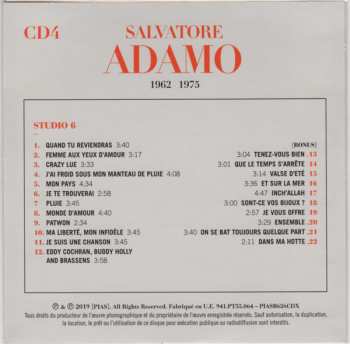 10CD/Set di cofanetti Adamo: 1962-1975