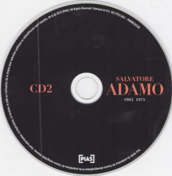 10CD/Set di cofanetti Adamo: 1962-1975