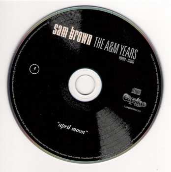 4CD/DVD/Set di cofanetti Sam Brown: The A&M Years 1988-1990 