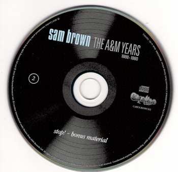 4CD/DVD/Set di cofanetti Sam Brown: The A&M Years 1988-1990 