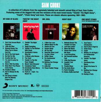 5CD/Set di cofanetti Sam Cooke: Original Album Classics