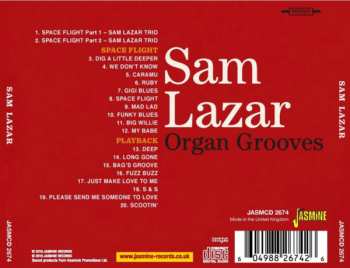 CD Sam Lazar: Organ Grooves