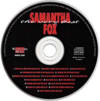CD Samantha Fox: The Very Best