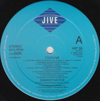 LP Samantha Fox: Touch Me