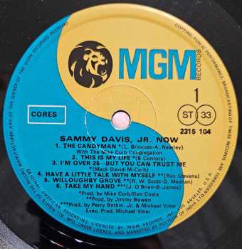 LP Sammy Davis Jr.: Now
