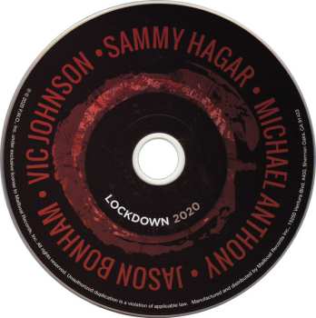 CD Sammy Hagar & The Circle: Lockdown 2020