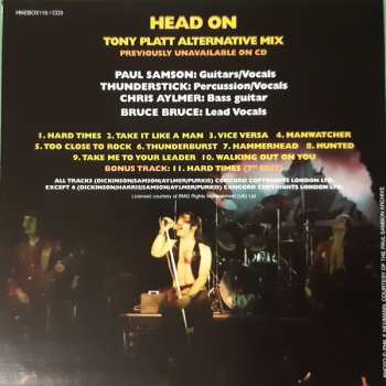 5CD/Set di cofanetti Samson: Bright Lights The Albums 1979-1981