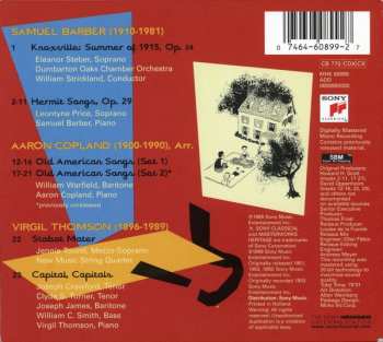 CD Aaron Copland: Modern American Vocal Works: Premiere Recordings 1950-1953