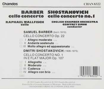 CD Dmitri Shostakovich: Cello Concerto / Cello Concerto No.1