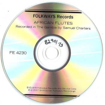 CD Samuel B. Charters: African Flutes