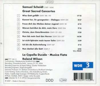 CD Samuel Scheidt: The Great Sacred Concertos