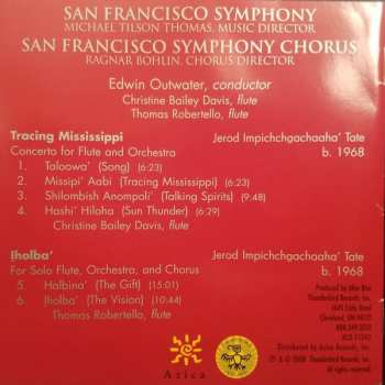 CD San Francisco Symphony Chorus: Works By Jerod Impichchaachaaha&#039; Tate