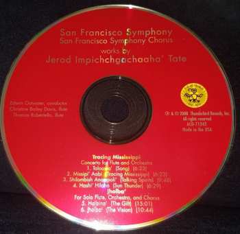 CD San Francisco Symphony Chorus: Works By Jerod Impichchaachaaha&#039; Tate