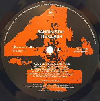 3LP The Clash: Sandinista!
