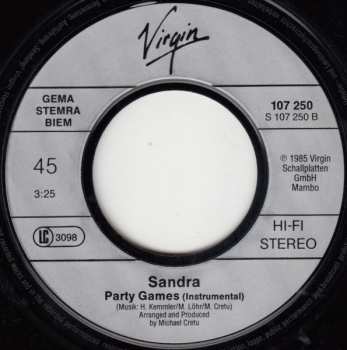 SP Sandra: (I'll Never Be) Maria Magdalena