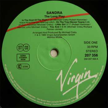 LP Sandra: The Long Play
