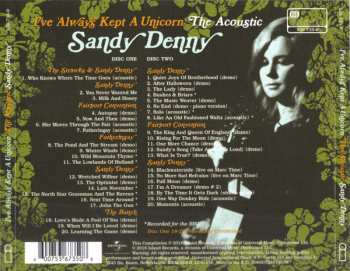 2CD Sandy Denny: I've Always Kept A Unicorn: The Acoustic Sandy Denny
