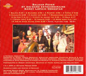 CD Sandy Lopicic Orkestar: Balkea DIGI