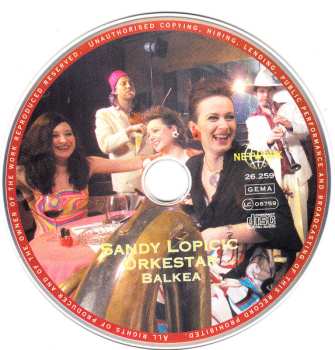 CD Sandy Lopicic Orkestar: Balkea DIGI
