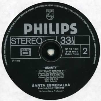 LP Santa Esmeralda: Beauty