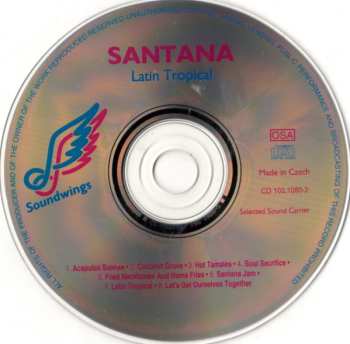 CD Santana: Latin Tropical