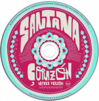 CD/DVD Santana: Corazón DLX
