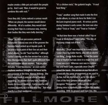 2CD Santana: Live At The Fillmore '68