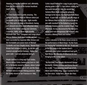 2CD Santana: Live At The Fillmore '68