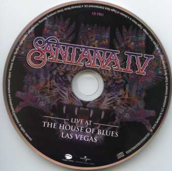 2CD/Blu-ray Santana: Santana IV Live At The House Of Blues Las Vegas