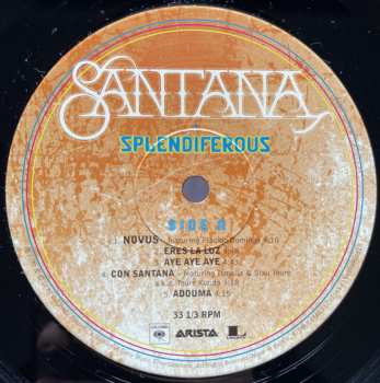 2LP Santana: Splendiferous LTD
