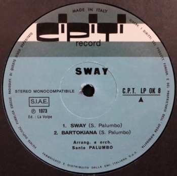 LP/CD Sante Palumbo Orchestra: Sway
