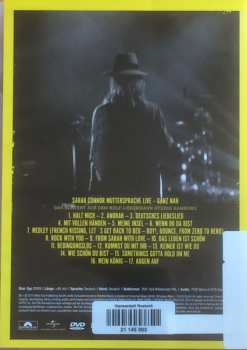 DVD Sarah Connor: Muttersprache - Live - Ganz Nah