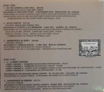 2CD Sarah Davachi: In Concert & In Residence LTD