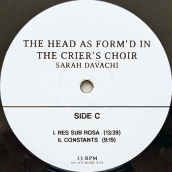 2LP Sarah Davachi: The Head As Form​’​d In The Crier​’​s Choir