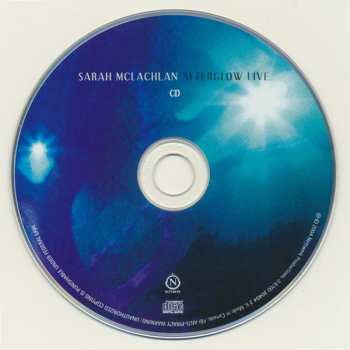 CD/DVD Sarah McLachlan: Afterglow Live