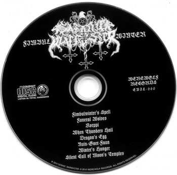 CD Satanic Warmaster: Fimbulwinter
