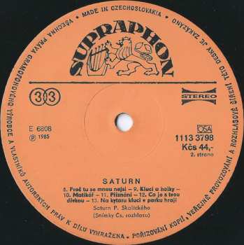LP Saturn: Saturn