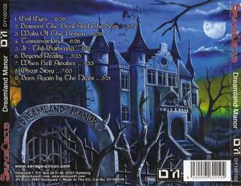CD Savage Circus: Dreamland Manor
