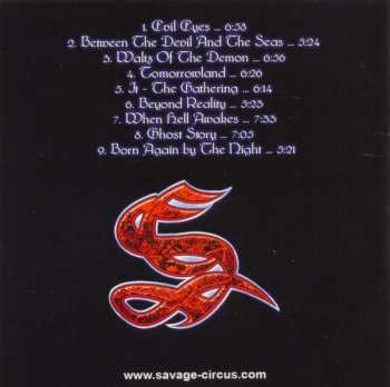 CD Savage Circus: Dreamland Manor