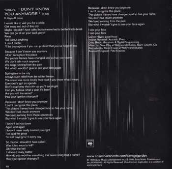 CD Savage Garden: Affirmation