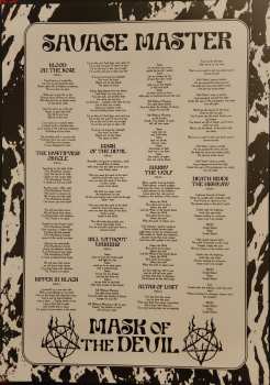LP Savage Master: Mask Of The Devil CLR