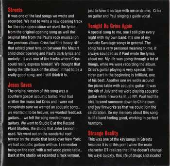 CD Savatage: Streets (A Rock Opera) DIGI