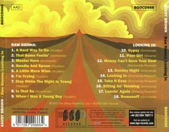 CD Savoy Brown: Raw Sienna / Looking In