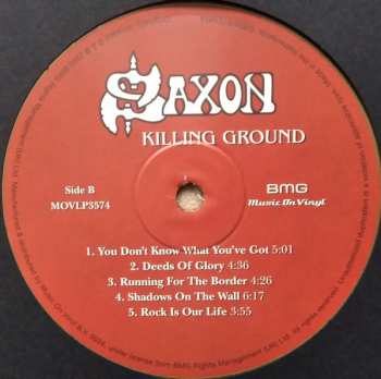 LP Saxon: Killing Ground CLR | LTD | NUM
