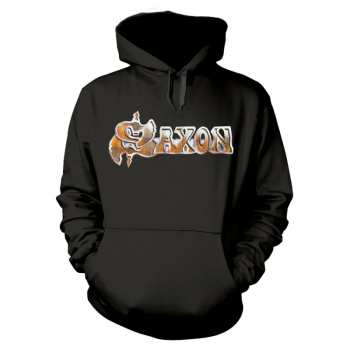 Merch Saxon: Felpa con cappuccio Crusader